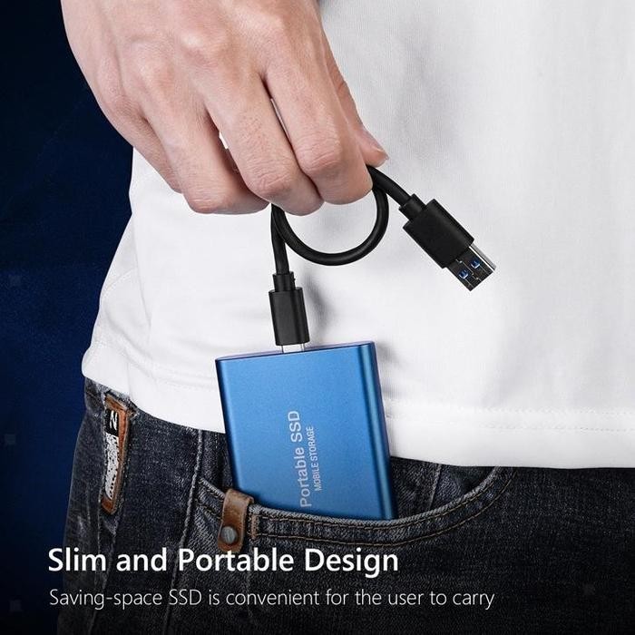 BERGARANSI Port SSD External hard drives 1TB 2TB 4TB 8TB Hardisk Eksternal Hard Drive Seluler SSD