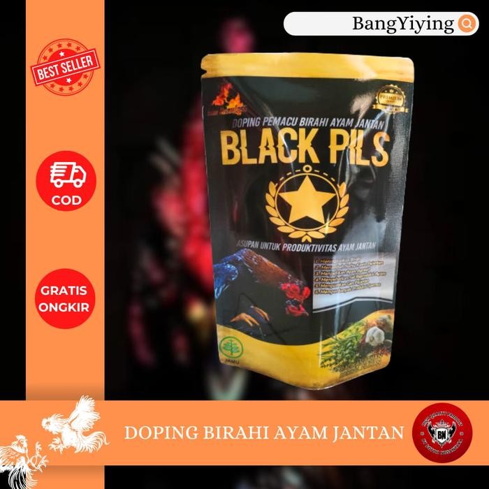BLACK PILS DOPING AYAM JANTAN PEMACU AYAM BIRAHI AGRESIF NAFSU KAWIN