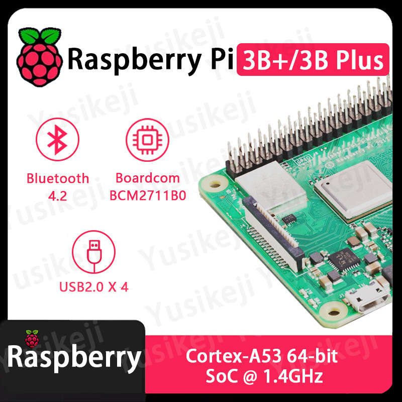 Original Raspberry Pi 3B+ Kit Raspberry Pi 3B Plus 3B+ Kit 3B Plus Kit Bcm2837B0 3B+ 3B Plus