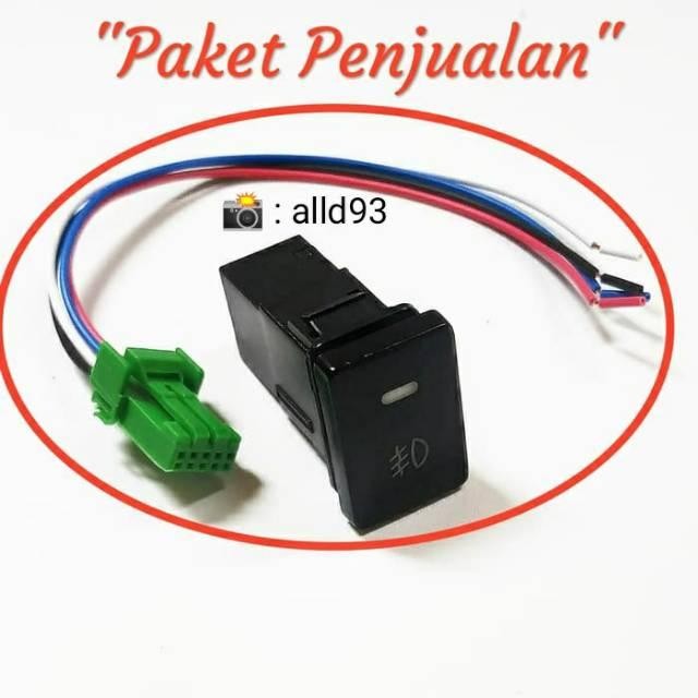[Expert] SWITCH FOGLAMP TOYOTA INNOVA REBORN - Saklar Lampu KIJANG INOVA Fog