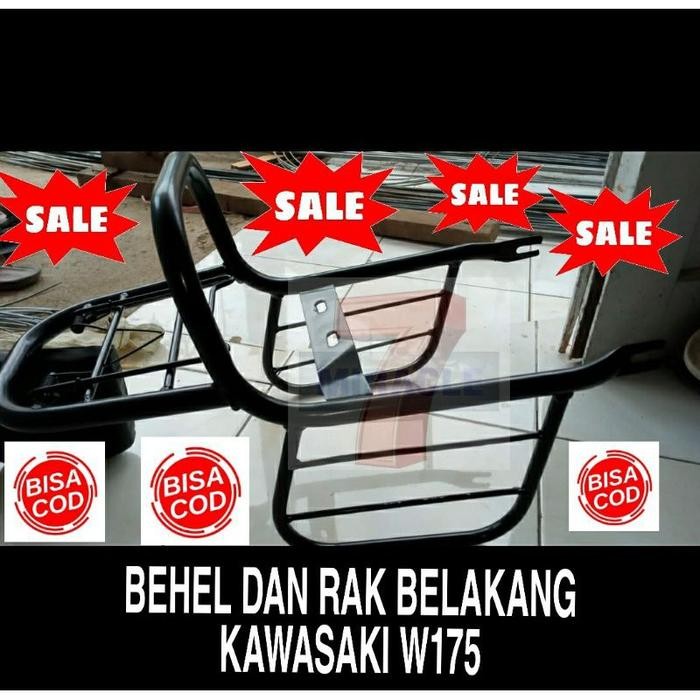 [Expert] BEHEL BELAKANG KAWASAKI W175 BRACKET BREKET W 175 Behel W175 Rak