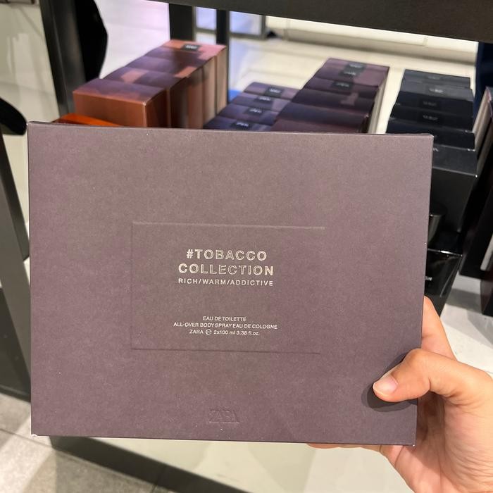 [Allthebest] Parfum Zara Tobacco Collection Rich/Warm/Addictive EDT Mix Body Spray Cologne