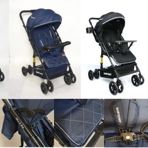 Stroller Reversible Babydoes Olla R+ / Kereta Dorong Bayi Kursi Roda 2 Arah