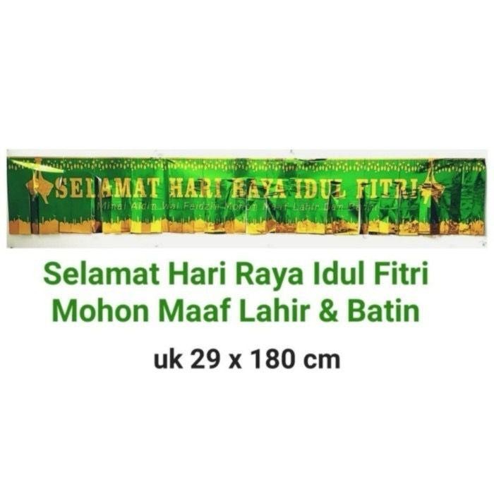 [Expert] Banner Idul Fitri / Backdrop Lebaran Hari Raya Idul Fitri