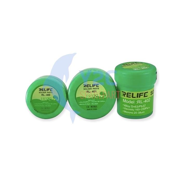 (Expert) TIMAH CAIR / SOLDER PASTA RELIFE RL-400 / RL-401 / RL-402 RL / 404 LOW
