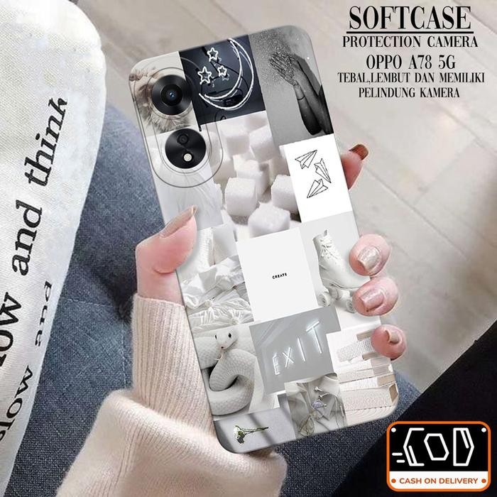 (Expert) Case Oppo A78 5G Softcase Oppo A78 5G Terbaru Casing Oppo A78 5G