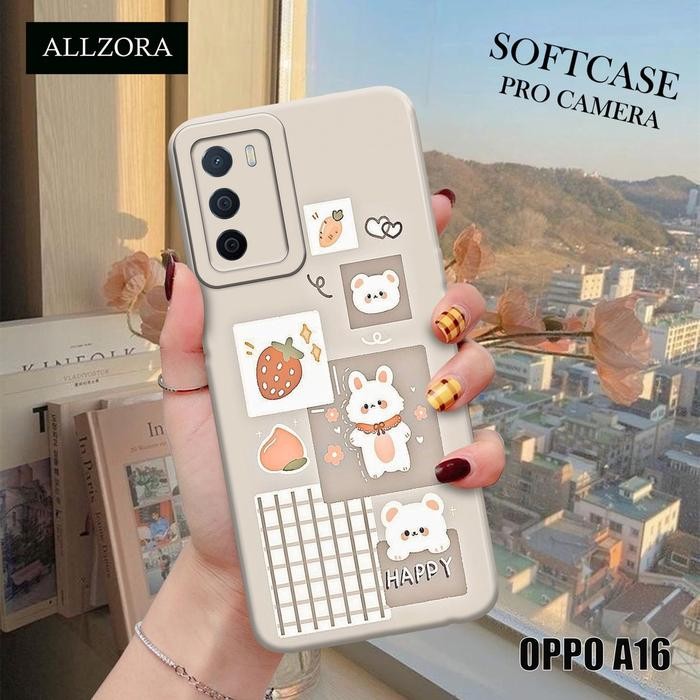 (Expert) Softcase Hp Oppo A16 Terbaru - Casing Hp Oppo A16 Terbaru - Fashion