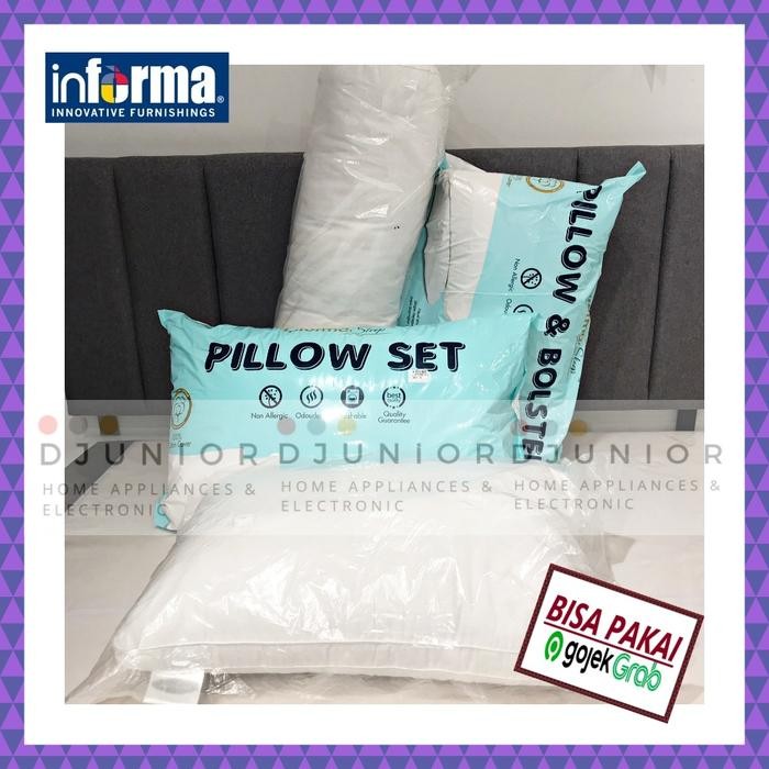 INFORMA - BANTAL GULING SET / PILLOW BOLSTER SET / BANTAL GULING HOTEL