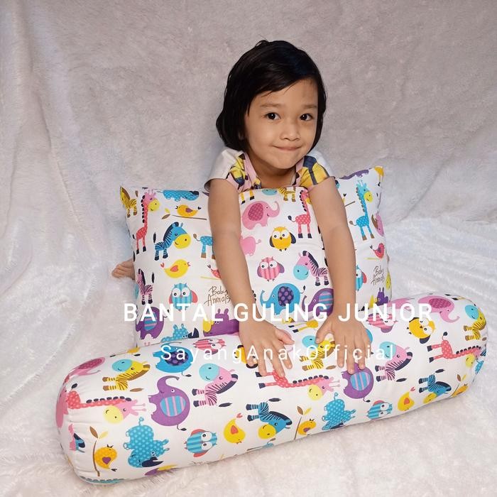 bantal guling set anak karakter