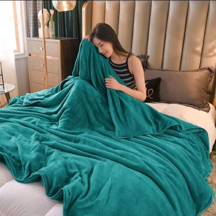 selimut los halus ukuran 150x200/600 gram srh