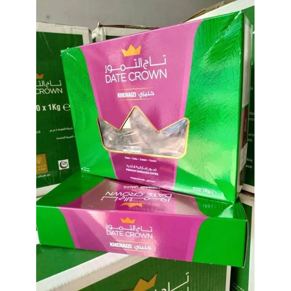 

Kurma Date Crown Khenaizi 1kg New
