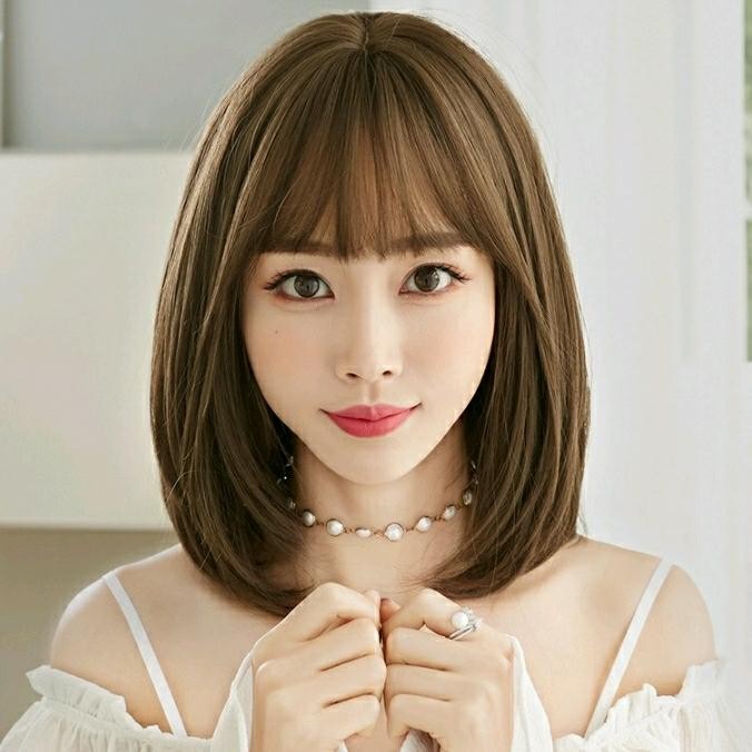 Wig Korea 35cm 10172 Wig Sebahu Wig Wanita Wig Perempuan