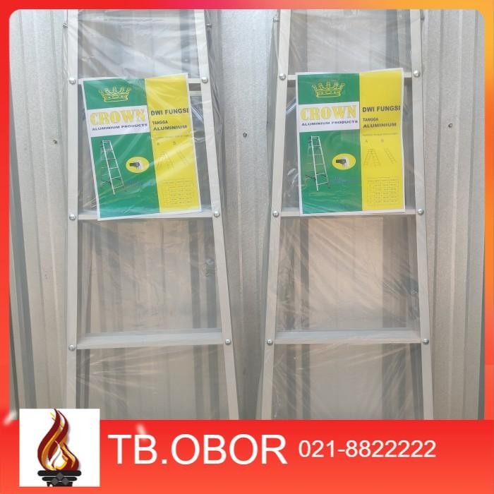 

Terlaris Tangga Aluminium Dwifungsi 1.5 Meter ( 3 Meter )