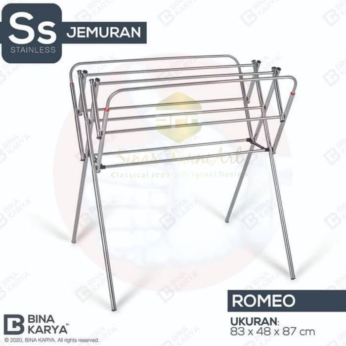 JEMURAN BAJU CLEO STAINLESS (KUAT & KOKOH)