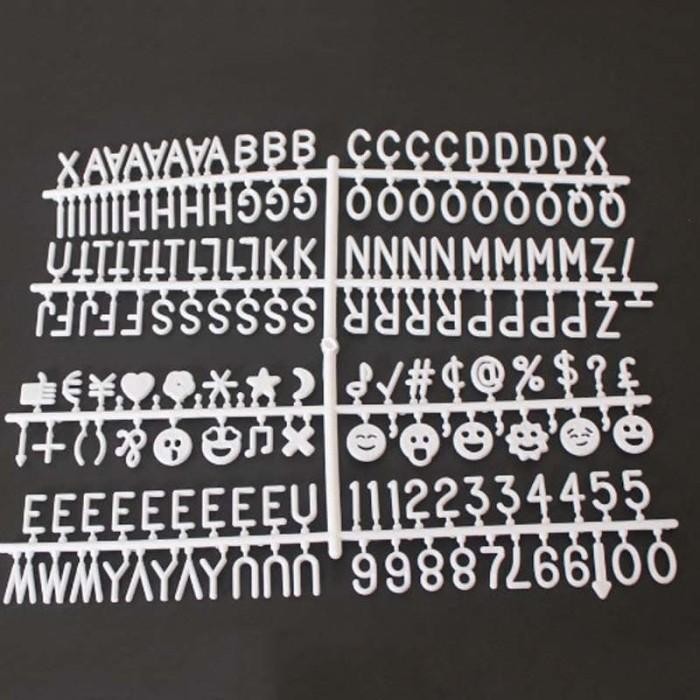 

SET TAMBAHAN HURUF FELT LETTER BOARD