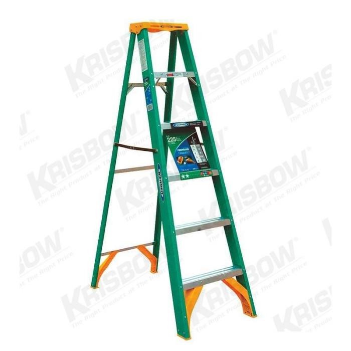 

Terlaris Tangga Lipat Krisbow 6/1.8M Green Fiberglass Kw0102176