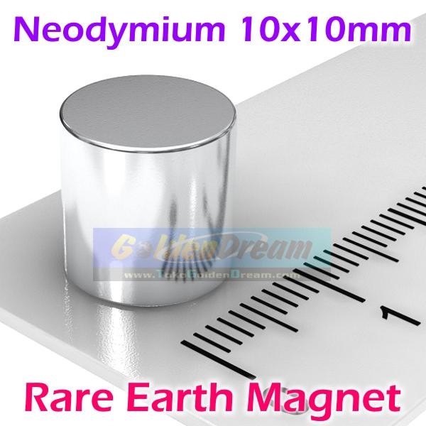 

><><><] Strong Magnet Neodymium 10x10mm Silinder dia 10 pjg 10 mm 10x10 mm N52