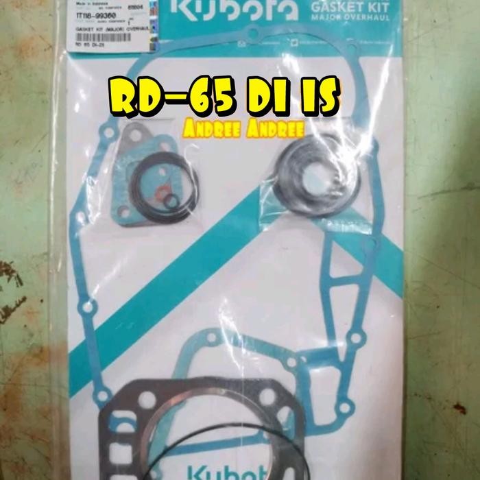 +++++] RD-65 DI1S Paking Gasket Kit Major Overhaul Kubota RD65 DI 1S Original
