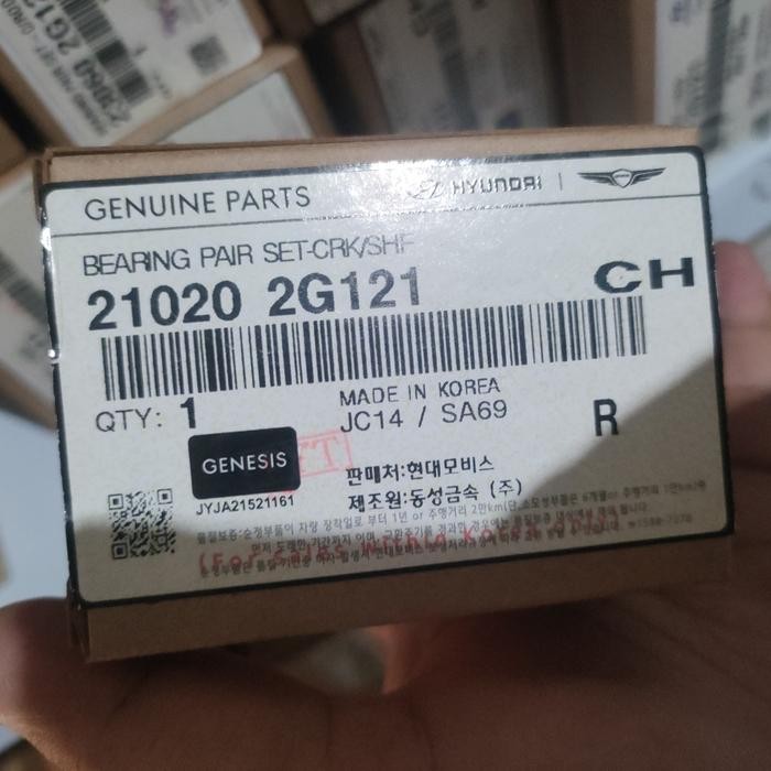 Metal Duduk Hyundai H1 Bensin Ukuran Std Mobis