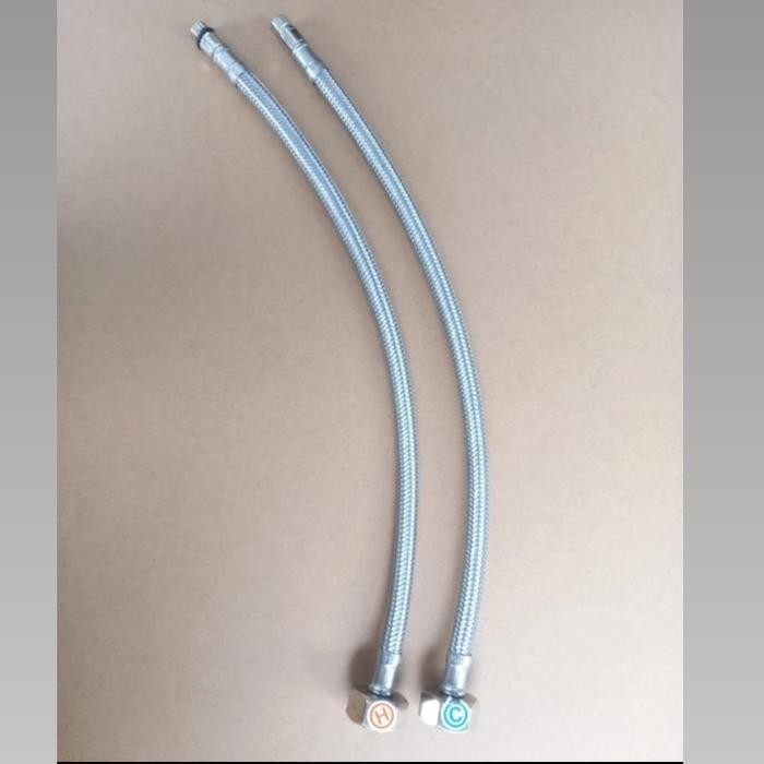 SELANG FLEKSIBEL KRAN WASTAFEL TOTO PANAS DINGIN TOTO ORY