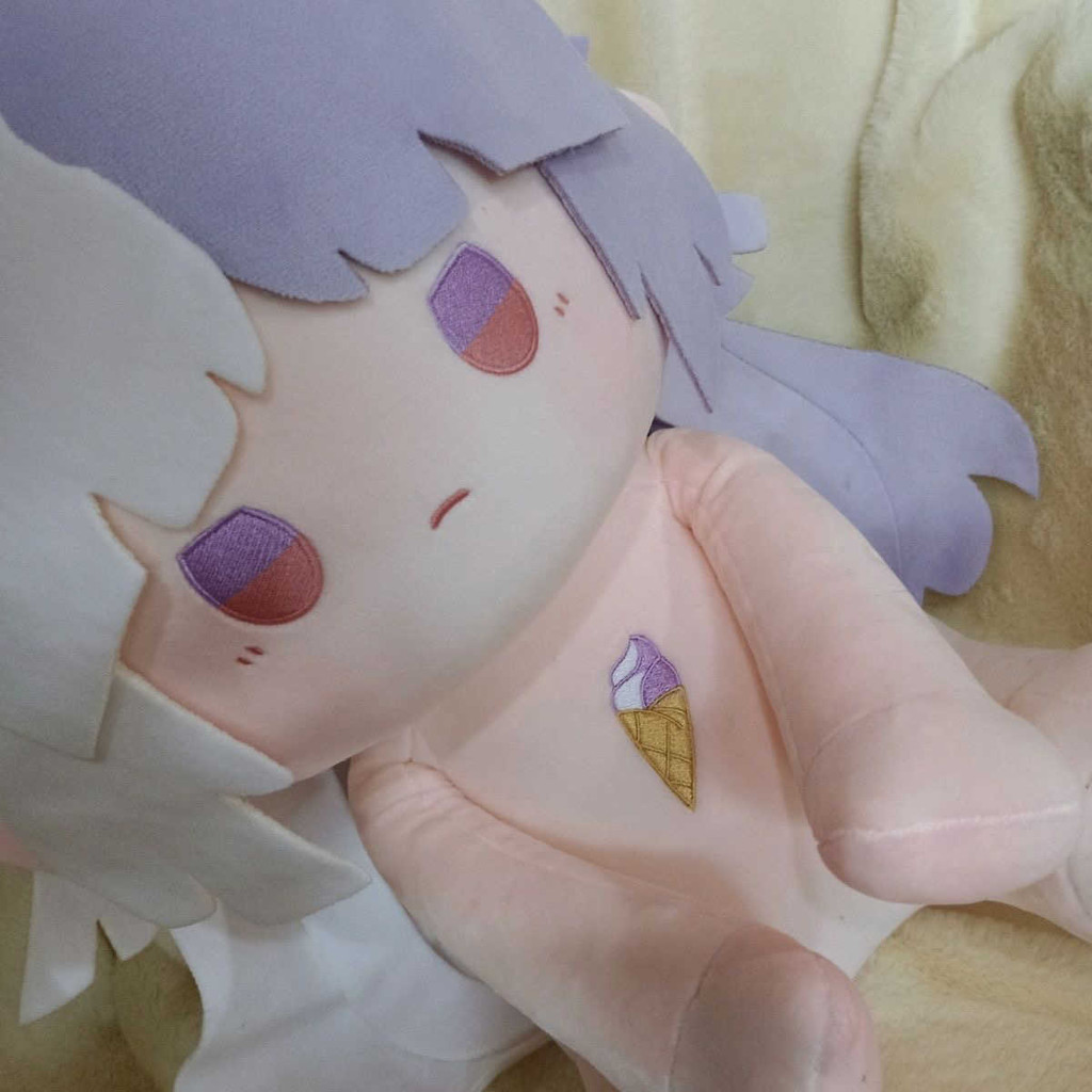 40cm Bungo Stray Dogs Sigma Anime Sitting posture Plush Doll Body Replacement Plushies Character