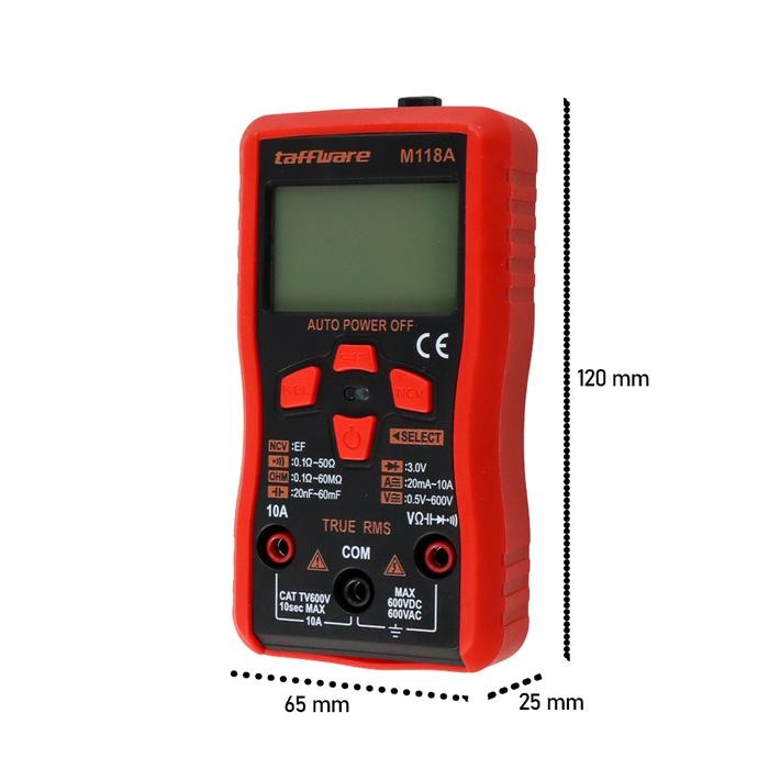 DIGITAL MULTIMETER VOLTAGE TESTER VOLTMETER MULTITESTER - ANENG M118A