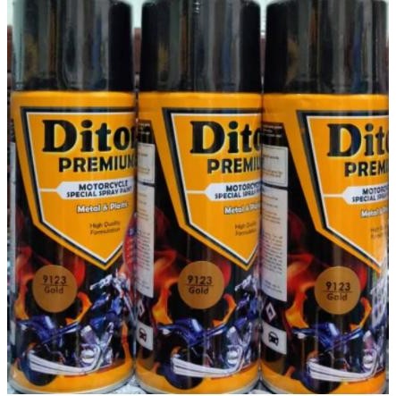BEST SELLER Cat motor diton premium 9123 gold emas