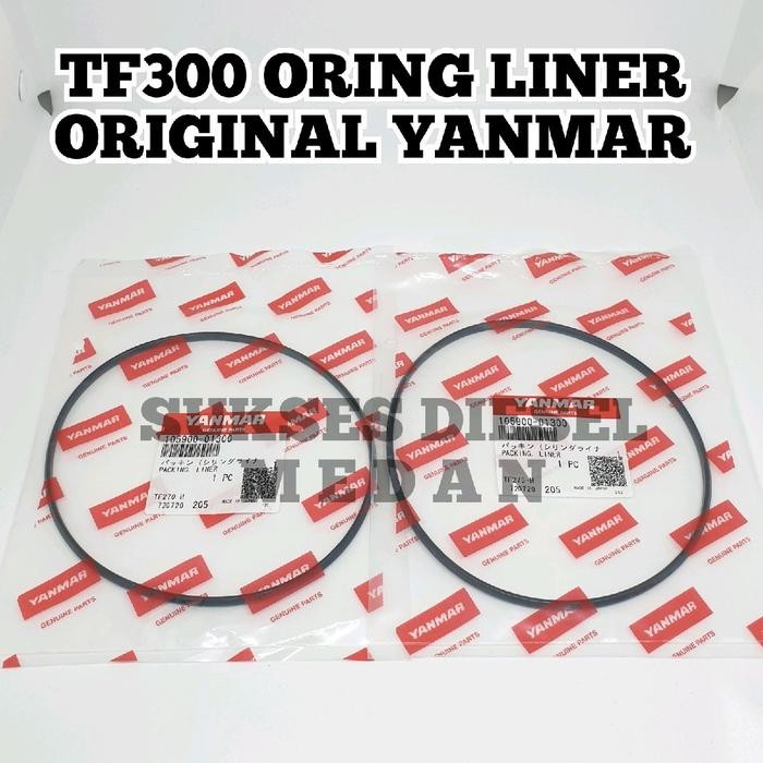 ------] TF300 TF 300 Oring Cylinder Liner Karet Foring Boring Mesin Diesel Yanmar Original ( 2 PCS )