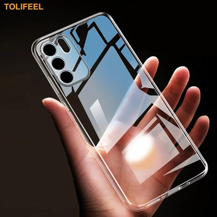 Case Oppo Reno 6 4G Case Transparan TPU Softcase
