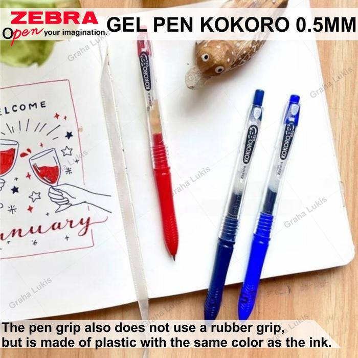 

FLASH SALE ZEBRA GEL PEN KOKORO 0.5