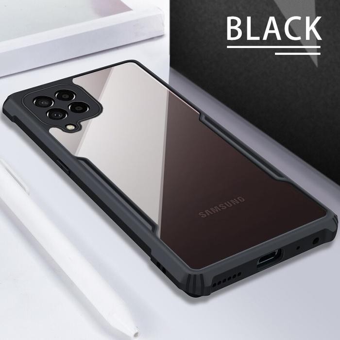 Case Samsung M33 5G Hard Case Fusion Armor Transparant Casing Hp