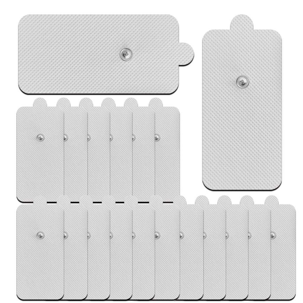 Electrode Pads Gel For Tens Acupuncture Physiotherapy Machine 3.5mm Snap EMS Muscle Stimulator