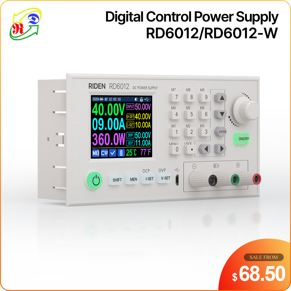 RD RD6012 RD6012W USB WiFi DC DC Voltage Step down Bench Power Supply