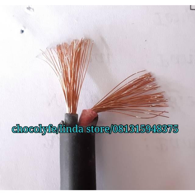 [Allthebest] KABEL SERABUT LISTRIK 2X2.5 HITAM PAJERO 25 METER - KABEL LISTRIK