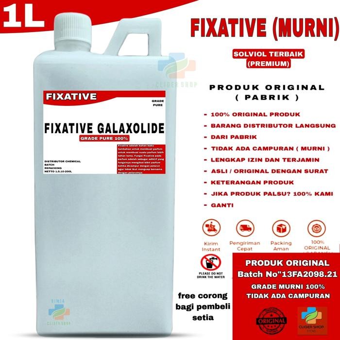 [Allthebest] FIXATIVE GALAXOLIDE MURNI 1 LITER / PENGUAT PARFUM / PENGAWET PARFUM