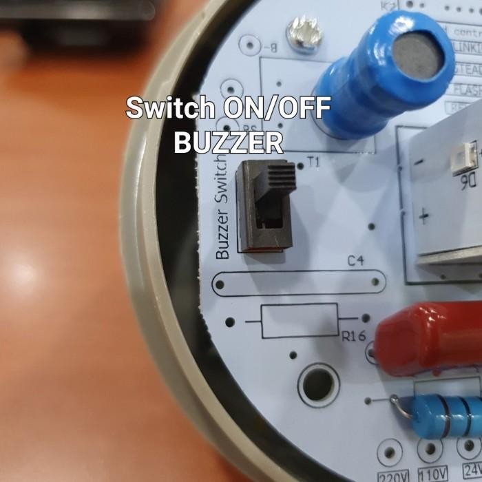 Rotary Lamp Led N1101J (Buzzer) Kuning Multivolt/3 Model.