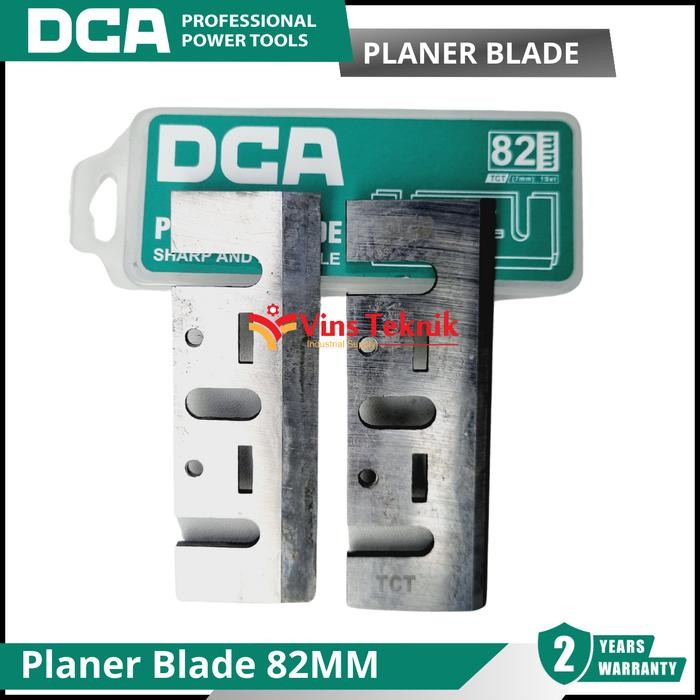 DCA Mata Planer 82MM Mata Ketam Serut Kayu Planer Blade TCT