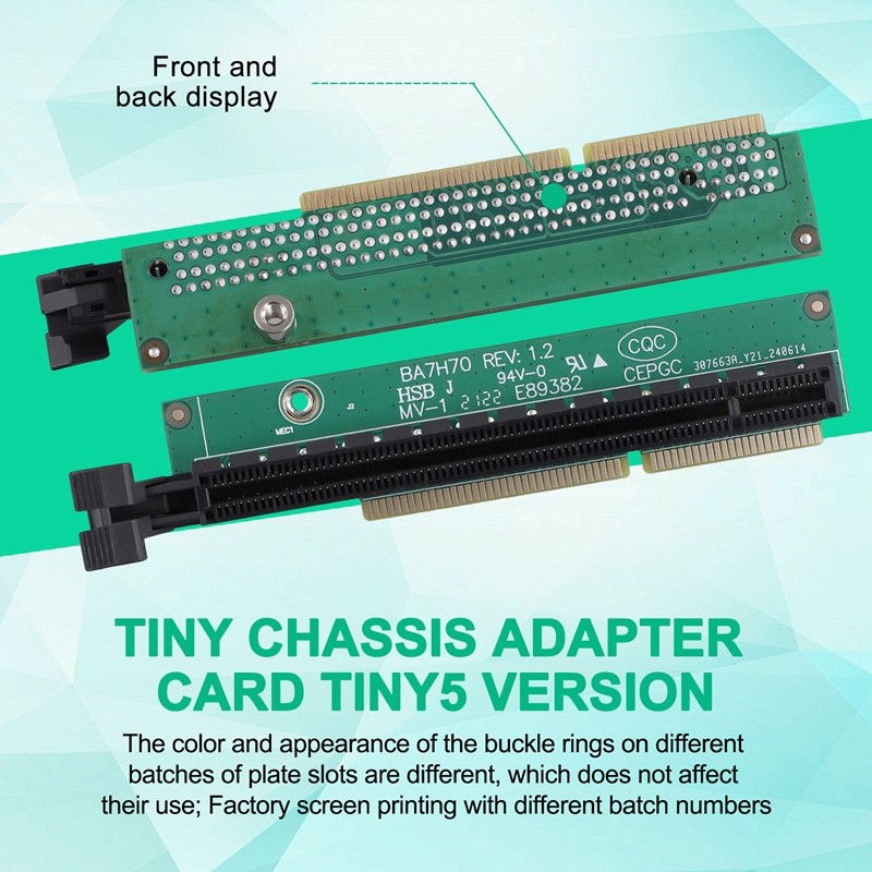 New-Pci-E 16X Graphic Card Adapter Card For Lenovo Tiny5 Series Models P330 M920Q M720Q M920X