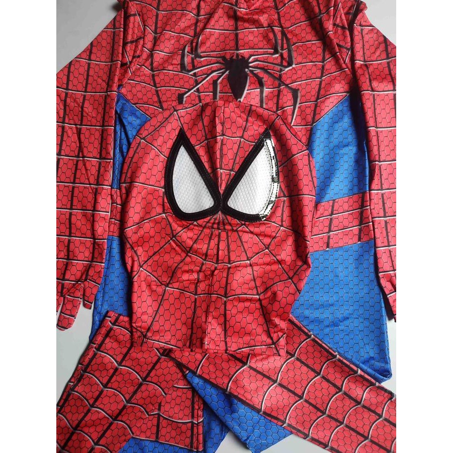 Kostum Karakter Anak Spiderman Asli Import Promo