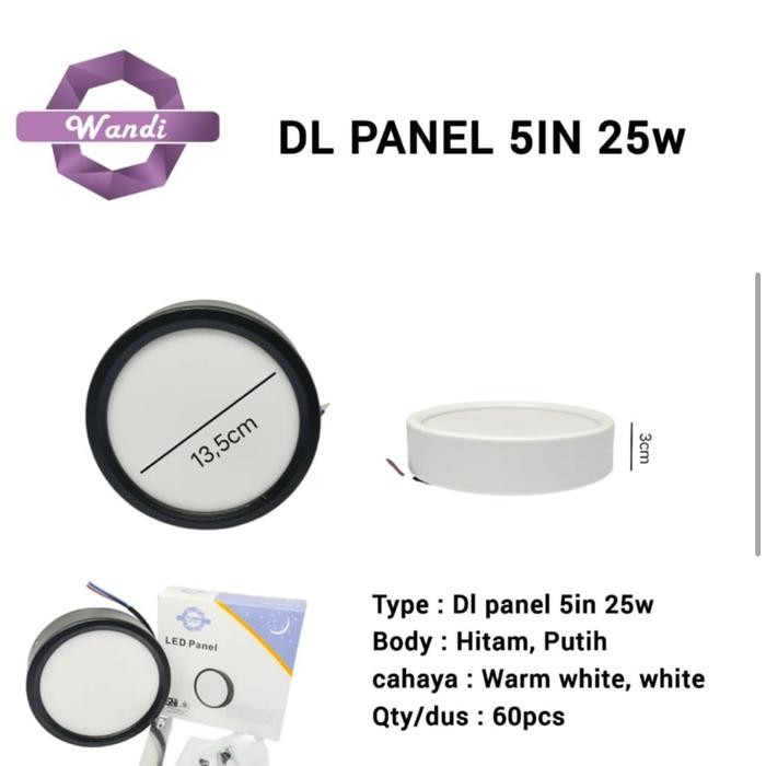 Lampu Downlight Led Panel Outbow 4 Inch 5 Inch