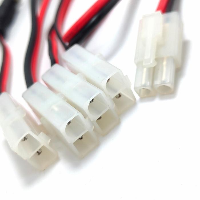 Kabel Big Tamiya Plug Konektor 6Pcs Jst Croile For Rc Lipo Charger