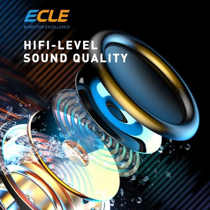 (Expert) ECLE BS-36D Speaker Bluetooth Wireless Led Portabel Speaker Super