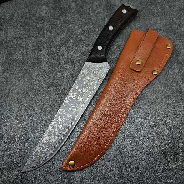 (Express) Pisau Daging Fillet Boning Bilah Damascus