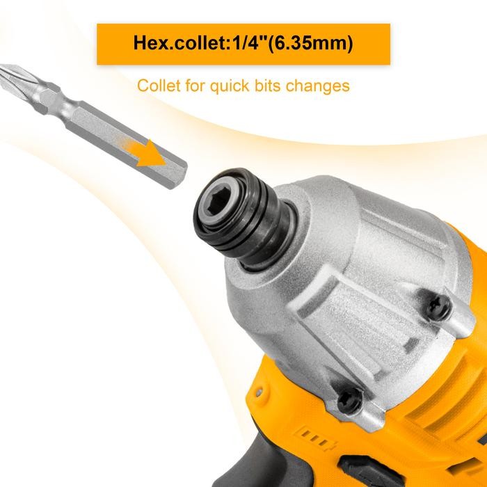 CIRLI12015 MESIN IMPACT DRIVER CORDLESS 12V