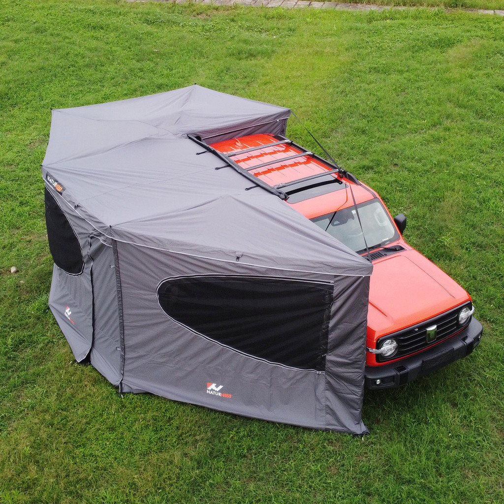 Naturnest 270 Car Awning Plus Room Passenger sideawning+awning room)