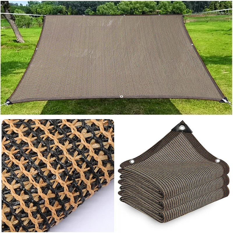 Multiple color outdoor garden sunshade net, terrace sunshade net, camping sunshade net, UV