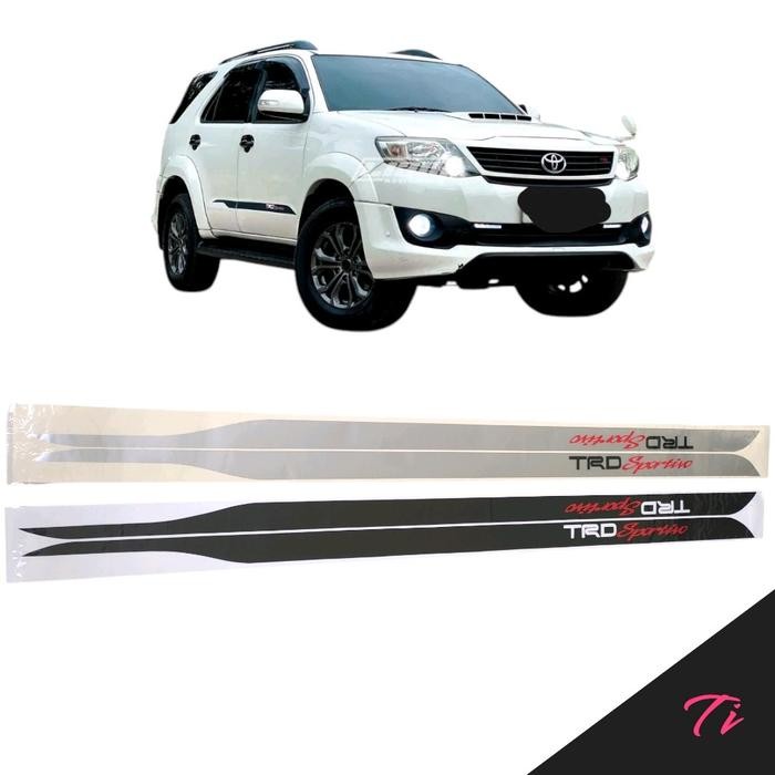 Stiker Trd Sportivo Fortuner Lama / Sticker Fortuner Trd 2003-2015 / Trd Sportivo Fortuner Promo