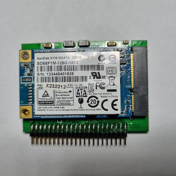 New Product Sandisk Ssd Msata 128Gb With Enclosure Msata To Ide