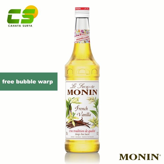 

Monin Syrup/Sirup - French Vanilla Syrup 700 Ml Gratis Ongkir