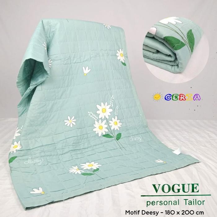 Selimut Katun Traveling VOGUE 180x200cm Fairy Princess Tosca
